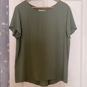 Olive Green Blouse